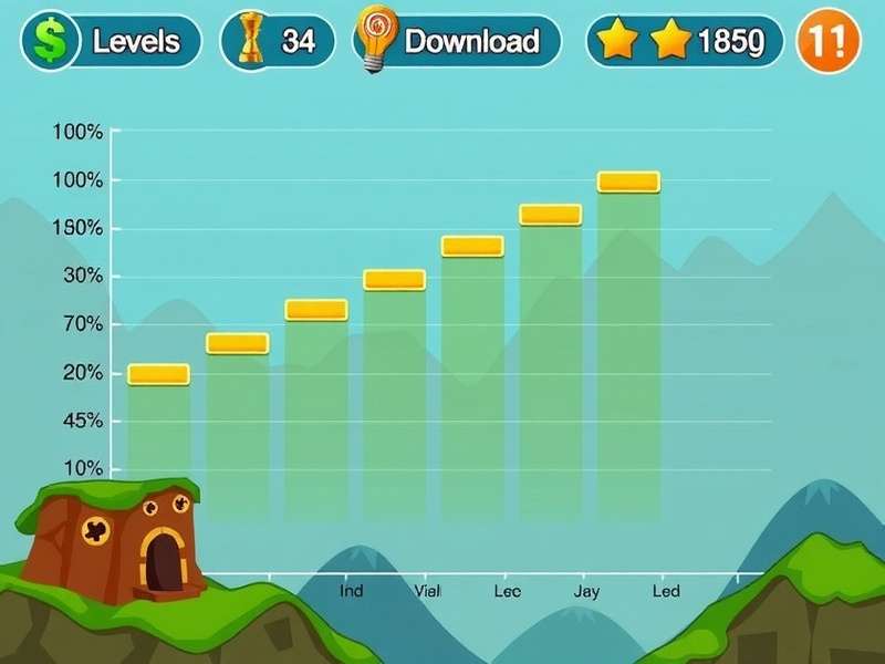 Cash Climb Pro gameplay screenshot showing level progression